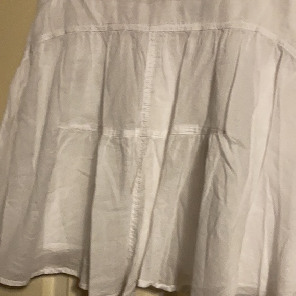 J. Crew white layered skirt size 00 - Picture 3 of 5
